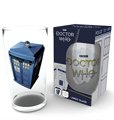 GB eye Doctor Who Tardis Glas, 400 ml von GB eye