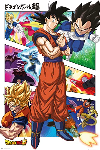 GB eye Dragonball Super Panels, mehrfarbig, 61 x 91.5 cm von GB eye