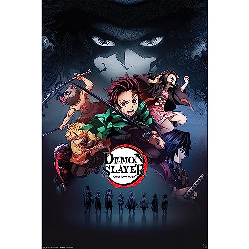 GB eye GBYDCO100 Maxi-Poster „Demon Slayer Group“ 61 x 91,5 cm von GB eye