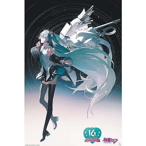 GB eye - HATSUNE MIKU Poster Happy 16 Birthday Miku (91,5 x 61 cm) von GB eye