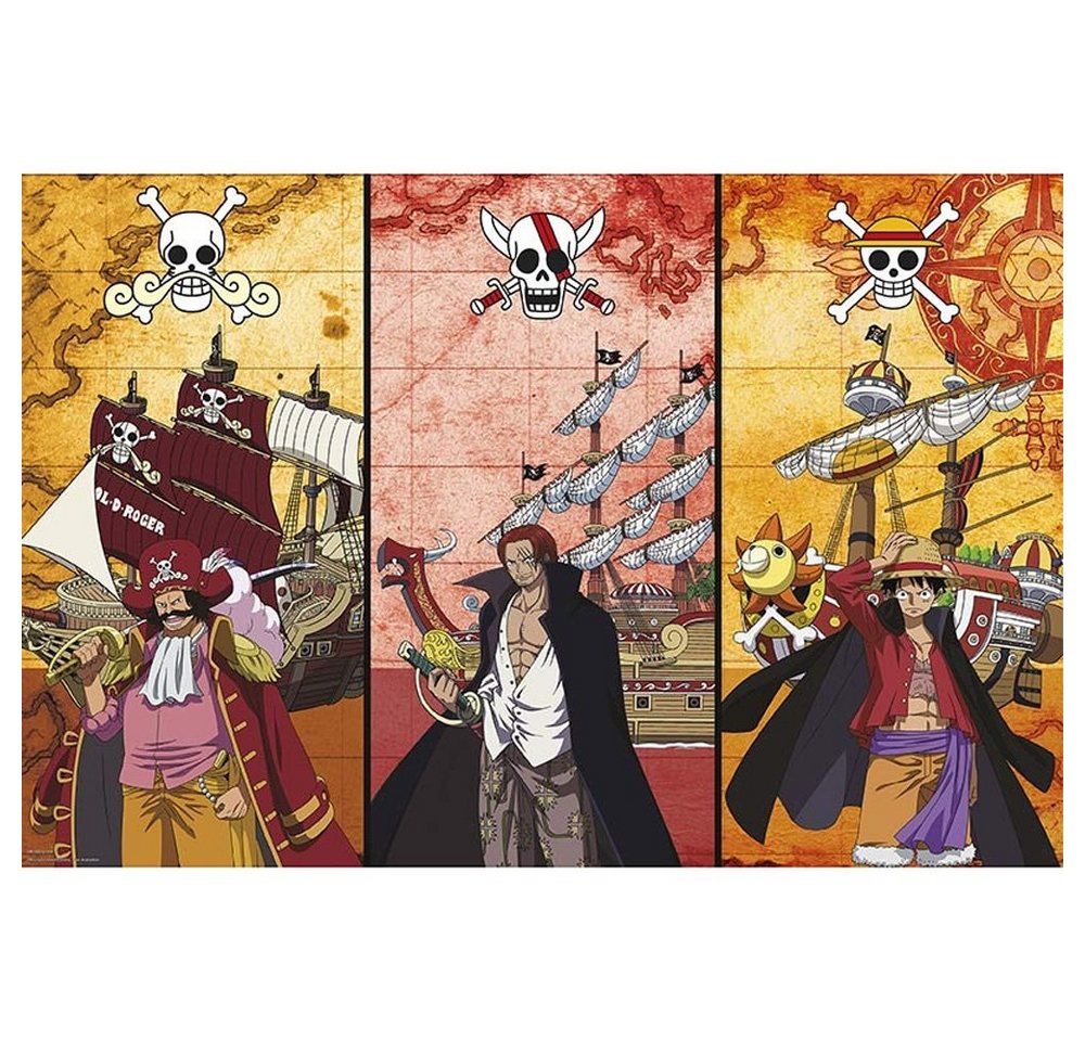 GB eye Poster Captains & Boats - One Piece, Captains & Boats von GB eye