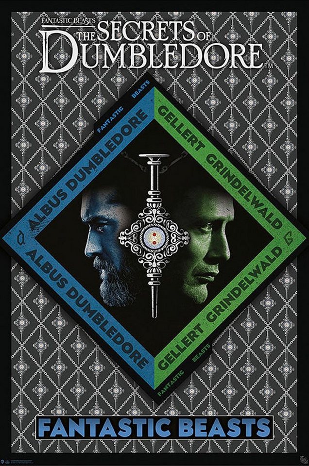 GB eye Poster Fantastic Beasts Poster Dumbledore vs Grindelwald 61 x 91,5 von GB eye