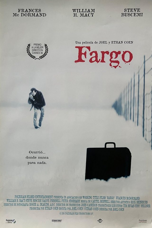 GB eye Poster Fargo Poster 68 x 99 cm GB eye Poster Fargo Poster 68 x 99 cm von GB eye