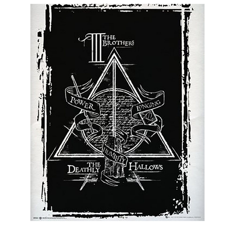 GB eye Poster Harry Potter – Deathly Hallows Graphic – Poster von GB eye