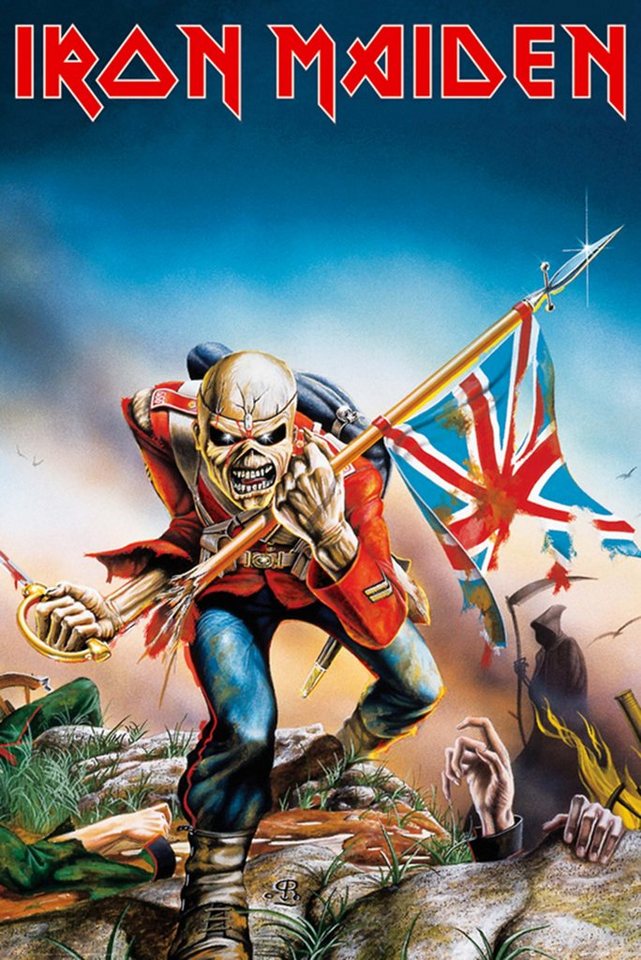 GB eye Poster Iron Maiden Poster Trooper 61 x 91,5 cm von GB eye