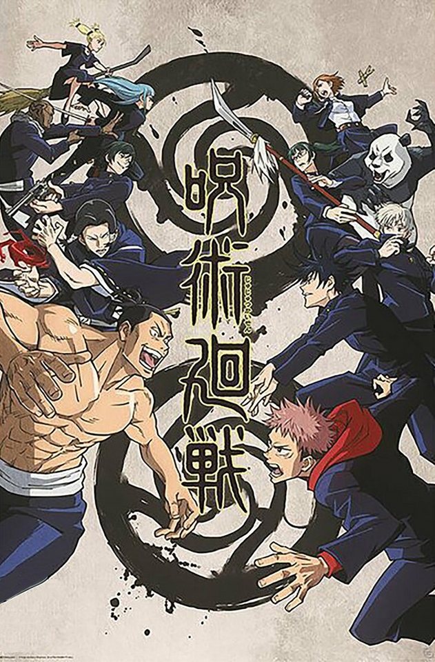 GB eye Poster Jujutsu Kaisen Poster Tokyo vs. Kyoto 61 x 91,5 cm von GB eye