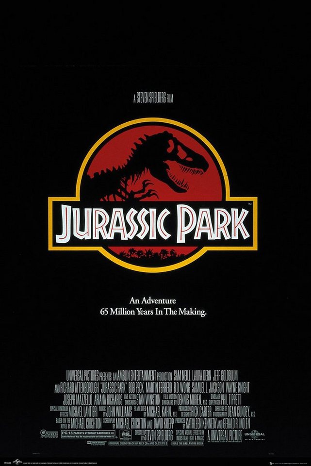 GB eye Poster Jurassic Park Poster Key Art 61 x 91,5 cm von GB eye