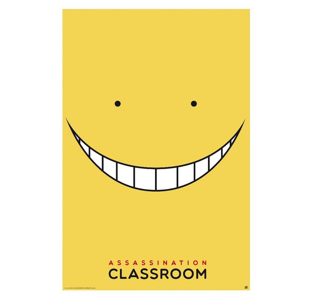 GB eye Poster Koro Smile Maxi Poster - Assassination Classroom, Koro Smile von GB eye