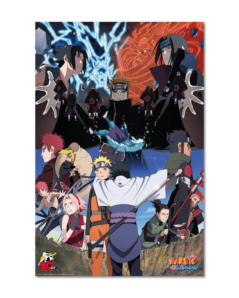 GB eye Poster Naruto Shippuden Poster Rivals 61 x 91,5 cm GB eye Poster Naruto Shippuden Poster Rivals 61 x 91,5 cm von GB eye