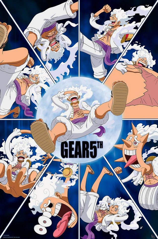 GB eye Poster One Piece Poster Gear 5th Looney 61 x 91,5 cm von GB eye