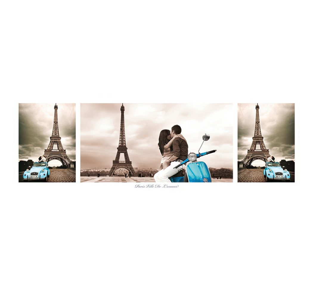 GB eye Poster Paris Poster Eiffelturm Triptyque 91,5 x 30,2 cm GB eye Poster Paris Poster Eiffelturm Triptyque 91,5 x 30,2 cm von GB eye