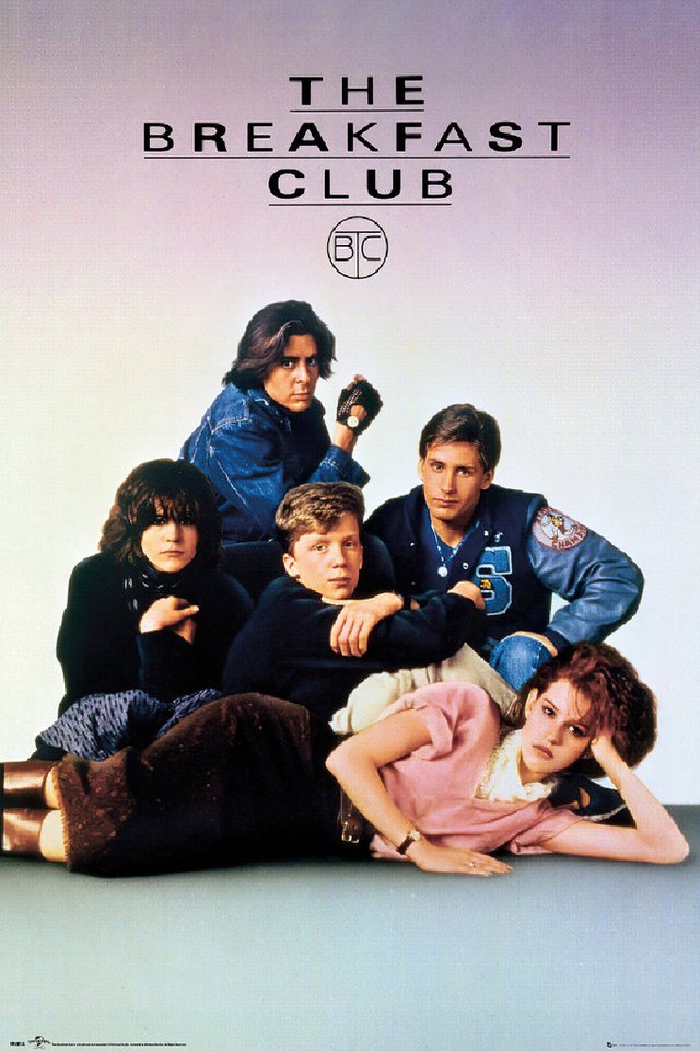 GB eye Poster The Breakfast Club Poster Key Art 61 x 91,5 cm von GB eye