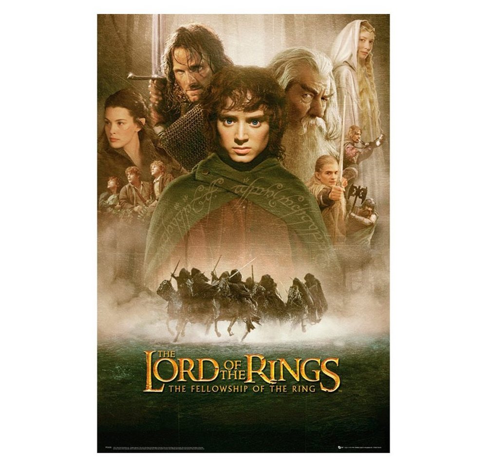 GB eye Poster The Fellowship Of The Ring - Der Herr der Ringe, The Fellowship Of The Ring von GB eye