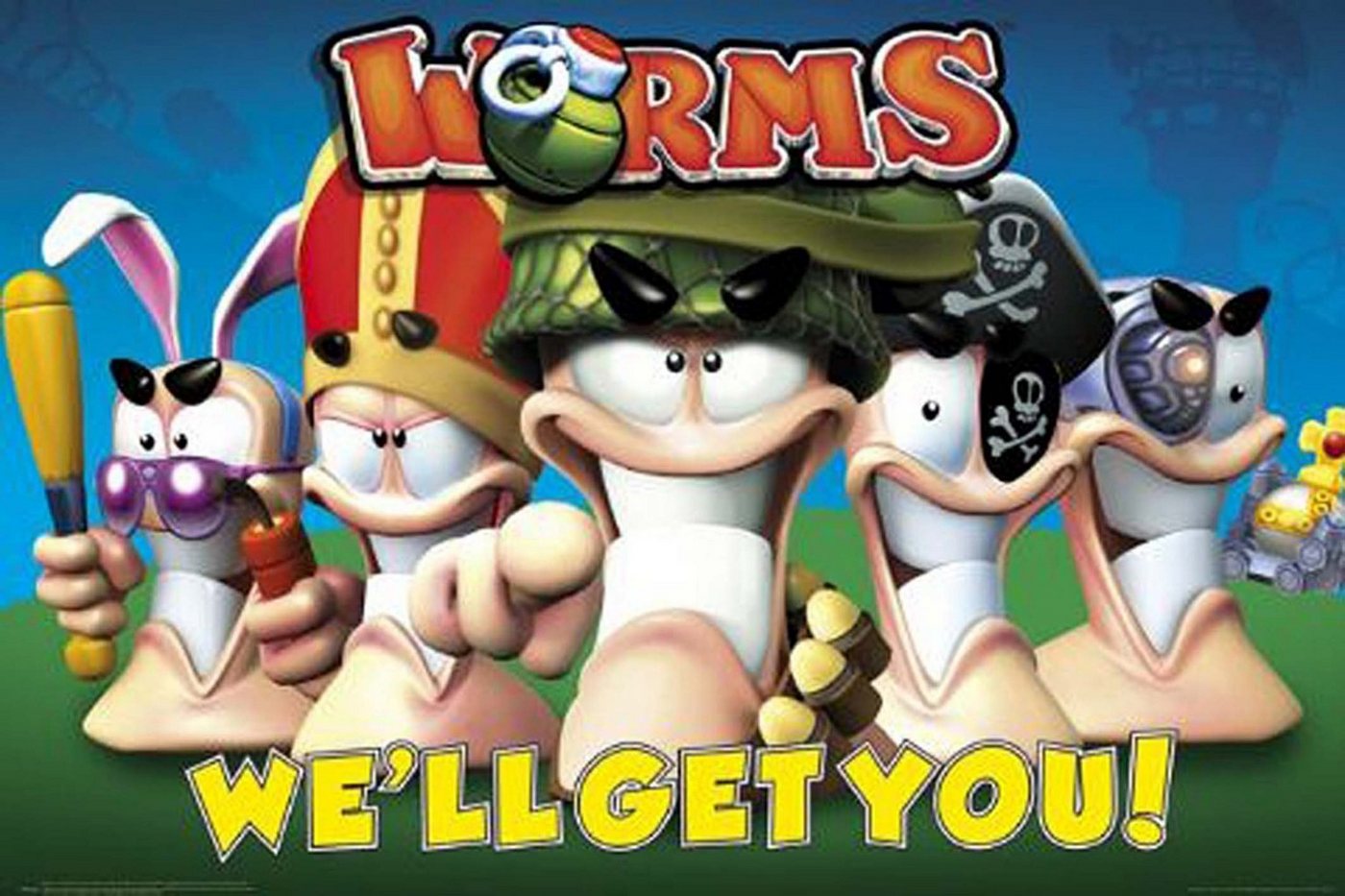 GB eye Poster Worms Poster 91,5 x 61 cm GB eye Poster Worms Poster 91,5 x 61 cm von GB eye