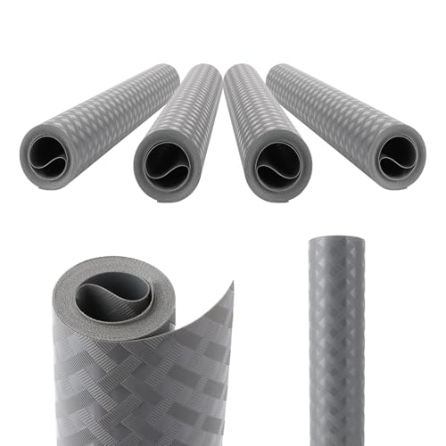 GBACHOOSE 4 Stück Schubladenmatte 30x150 cm, Antirutschmatte Schubladen, Eva Kühlschrankmatten Grau, Schubladeneinlage Küche, Küchenschubladen Einlagen für Schränke, Schubladen, Kühlschranke GBACHOOSE 4 Stück Schubladenmatte 30x150 cm, Antirutschmatte Schubladen, Eva Kühlschrankmatten Grau, Schubladeneinlage Küche, Küchenschubladen Einlagen für Schränke, Schubladen, Kühlschranke von GBACHOOSE