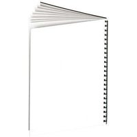 GBC Rückwände für Bindemappen DIN A4 250 g/qm weiß von GBC