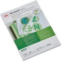 GBC - Folientasche DocumentPouch 3740400 din A4 150µm 100 St./Pack. von GBC