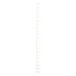 GBC PVC Plastikbinderücken Weiß 19 mm 165 Blatt DIN A4 100 Stück von GBC