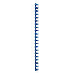 GBC Polyvinylchlorid Plastikbinderücken Blau 16 mm 145 Blatt DIN A4 100 Stück GBC Polyvinylchlorid Plastikbinderücken Blau 16 mm 145 Blatt DIN A4 100 Stück von GBC