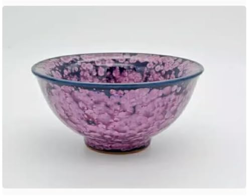 Tianmu Glasur Iris Blume Jianzhan Keramik Kristall Öffnungsofen Wird Bunt Teeservice Öltropfen Kung Fu Master Cup Teeschale Kleine Teeschale Handgemachte Teeservice Untertasse von GBCJ
