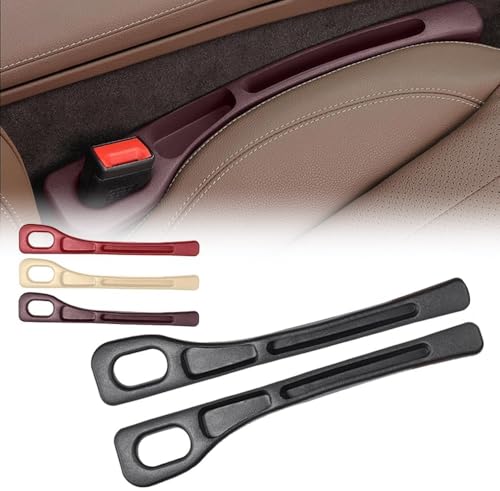 GBEDIKMS 2 Stück Autositz Lücke Füller für Porsche 911 (991 992 993 996 997) Carrera Targa Turbo GT3 RS GT2 RS, Autositz Organizer Auto Innenraum Zubehör Verhindert Dase Ding Fallenlassen,Bla-ck von GBEDIKMS