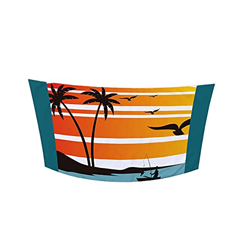 GBEN Badetuch großes Strandtuch Ultraleicht Strandtuch Frottee Leichtes Strandtuch Weich und Hautfreundlich Camping Reisetuch Sport-Handtücher für Yoga, Reise & Wandern von GBEN