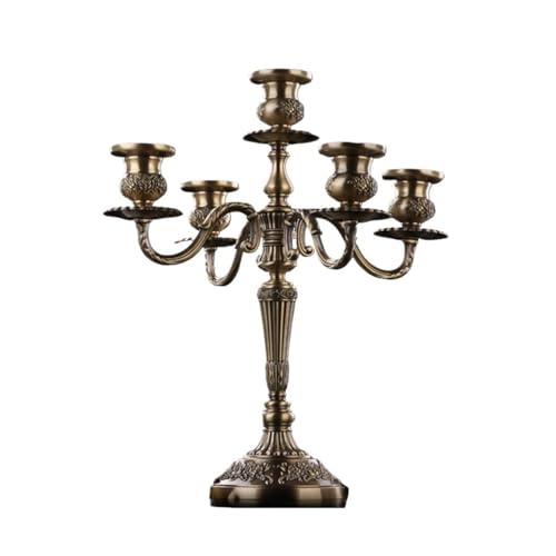 Kandelaber Retro Zink-Legierung Kerzenständer Home Dekoration Hochzeit Kerzen Abendessen Kerzenhalter Deko Kandelaber Retro Zink-Legierung Kerzenständer Home Dekoration Hochzeit Kerzen Abendessen Kerzenhalter Deko von GBEVAUEIO