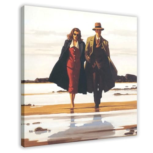 GBFRE Jack Vettriano Poster auf Leinwand, Schlafzimmer-Dekor, Sportlandschaft, Büro, Raumdekoration, Geschenk, Rahmen-Stil, 30 x 30 cm GBFRE Jack Vettriano Poster auf Leinwand, Schlafzimmer-Dekor, Sportlandschaft, Büro, Raumdekoration, Geschenk, Rahmen-Stil, 30 x 30 cm von GBFRE