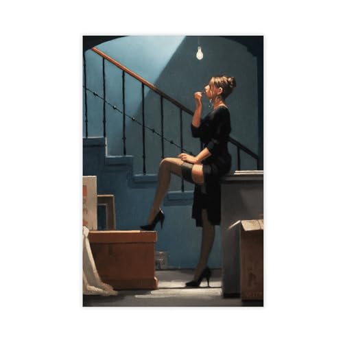 GBFRE Jack Vettriano Poster auf Leinwand, Wandkunst, Dekordruck, Gemälde für Wohnzimmer, Schlafzimmer, Dekoration, ungerahmt, 30 x 45 cm GBFRE Jack Vettriano Poster auf Leinwand, Wandkunst, Dekordruck, Gemälde für Wohnzimmer, Schlafzimmer, Dekoration, ungerahmt, 30 x 45 cm von GBFRE