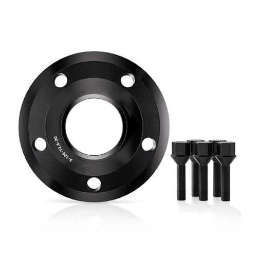 Spurverbreiterung Adapter 2 Oder 4 Stück Für GLC Car Hub Centric Black Forged Spurverbreiterung Mit Verlängerten Radschrauben 5x112 66.6 15 20 25 30 35mm(2pcs 15mm) von GBGWRMRYX