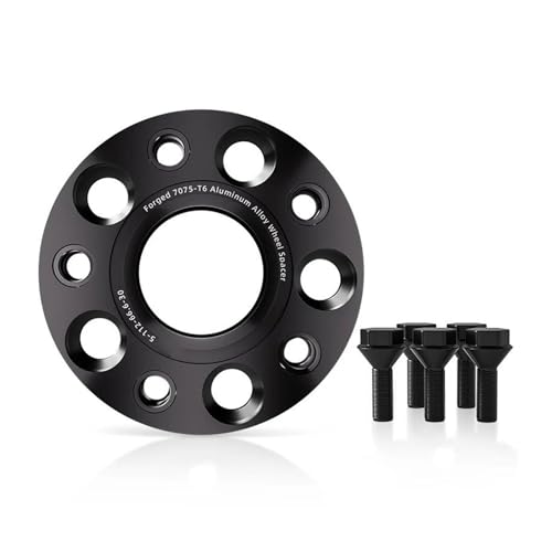 Spurverbreiterung Adapter 2 Oder 4 Stück Für GLC Car Hub Centric Black Forged Spurverbreiterung Mit Verlängerten Radschrauben 5x112 66.6 15 20 25 30 35mm(2pcs 35mm) von GBGWRMRYX