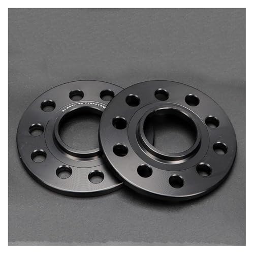 Spurverbreiterung Adapter 2 Stück Für 86 PCD 5x100 CB 56.1mm 5 Lug 3 5 8 10 12mm Auto Rad Spacer Adapter Hubcentric Spurverbreiterungen(2PCS 5mm Black) von GBGWRMRYX