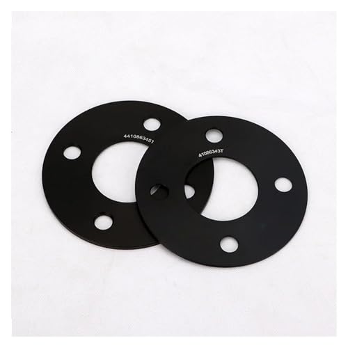 Spurverbreiterung Adapter 2 Stück Universal Auto Rad Spacer Adapter Für 4lug 3 5 8 10 15 20mm PCD 4x100 CB 60.1mm Hubcentric Spurverbreiterungen(2PCS 5mm spacers) von GBGWRMRYX