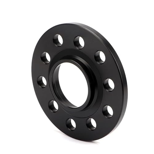 Spurverbreiterung Adapter 2 Stück Universal Auto Rad Spacer Adapter PCD 5x120 CB 67.1mm Für 5lug 3 5 8 10 12mm Rad Felgen Spacer(2PCS 15mm Black) von GBGWRMRYX