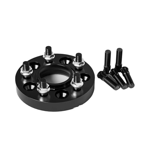 Spurverbreiterung Adapter 2 Stücke Oder 4 Stücke Für Streifenwagen Felgen Abstandshalter 25 30 35 38 40 50mm 6-loch Hub Schwarz Geschmiedet Rad Spacer Flansch Platte(2pcs 40mm) von GBGWRMRYX