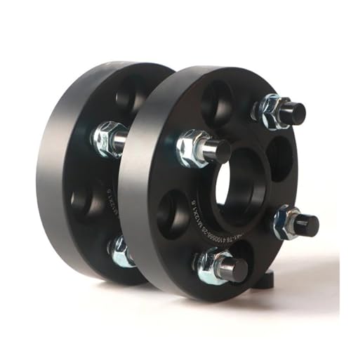 Spurverbreiterung Adapter 2 stück Für Aveo Für Lova Für Activ Für Beat Auto Rad Spacer Adapter PCD 4x100 CB 56.6mm M12x1.5 15 20 25 30 35 40 45(2PCS 20MM) von GBGWRMRYX