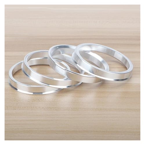 Spurverbreiterung Adapter 4 Stück Universal-Radnaben-Zentrierringe Für Autos 106.4-87.1 83-67.1 106-95.1 78.1-70.3 110.1-106.1mm Aluminium-Radnabenringe(83-67.1mm) von GBGWRMRYX