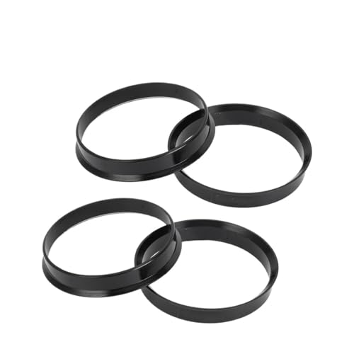 Spurverbreiterung Adapter 4 Stücke Für Lexus 57.1mm ID 66.6mm OD Auto Hub Centric Ringe Rad Hubrings ABS Kunststoff Schwarz(60.1-57.1) von GBGWRMRYX
