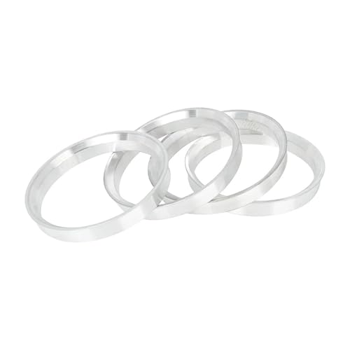 Spurverbreiterung Adapter 4 Stücke Universal Auto Hub Centric Ringe Rad Bohrung Spacer 56.6-54.1mm 60.1-54.1mm 65.1-57.1mm 66.1-60.1mm Aluminium Legierung(4pcs 67.1-54.1mm) von GBGWRMRYX