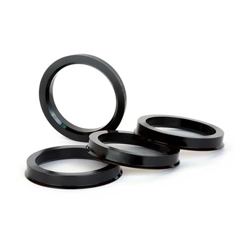Spurverbreiterung Adapter 4 Stücke Universal Auto Rad Hub Centric Ringe Felge Ring 73.1-54.1 56.1 56.6 57.1 60.1 63.4 64.1 65.1 66.1 66.6 67.1mm ABS(73.1-54.1mm-4PCS) von GBGWRMRYX