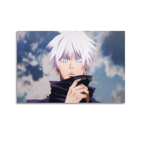 GBHEVEWV Gojo Satoru Anime-Poster, dekoratives Gemälde, Leinwand, Wandposter und Kunstdruck, moderne Familienschlafzimmer-Dekoration, Poster, 30 x 45 cm GBHEVEWV Gojo Satoru Anime-Poster, dekoratives Gemälde, Leinwand, Wandposter und Kunstdruck, moderne Familienschlafzimmer-Dekoration, Poster, 30 x 45 cm von GBHEVEWV