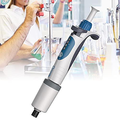 GBHJJ Einkanalpipette, Einstellbare Pipettierpipette, Mikropipette Hochgenaue Mikropipette Variables Volumen Pipette, mit 20 StüCk Klaren Einweg-Pipettenspitzen,1-10ml GBHJJ Einkanalpipette, Einstellbare Pipettierpipette, Mikropipette Hochgenaue Mikropipette Variables Volumen Pipette, mit 20 StüCk Klaren Einweg-Pipettenspitzen,1-10ml von GBHJJ