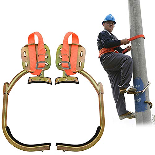 GBHJJ Rostfreier Stahl Steigeisen, rutschfeste Steigeisen-Kletterhilfe, FußSchnalle des Elektrikers, ÜBerwachung Und Zum Klettern von FrüChten Verwendet,300Model GBHJJ Rostfreier Stahl Steigeisen, rutschfeste Steigeisen-Kletterhilfe, FußSchnalle des Elektrikers, ÜBerwachung Und Zum Klettern von FrüChten Verwendet,300Model von GBHJJ