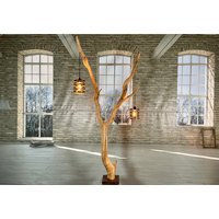 stehleuchte Aus Einem Markanten Eichenast Auf Schwarzem Naturstein stehleuchte Aus Einem Markanten Eichenast Auf Schwarzem Naturstein von GBHNatureArt