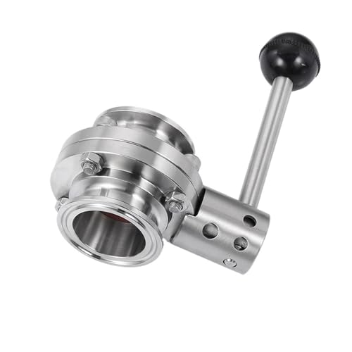1.5" Tri Clamp Valve Pipe OD 1-1/4" （32mm） SS304 Stainless Steel Homebrew Beer von GBIDKKYZIE
