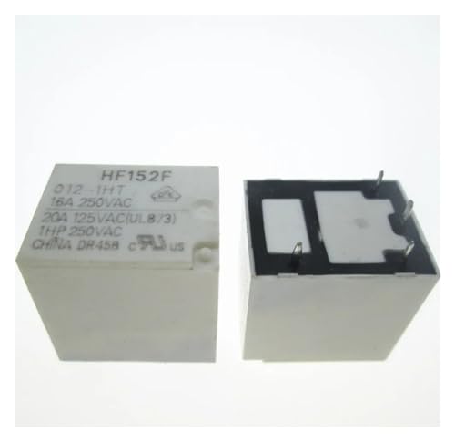 10PCS 12V relay HF152F 012-1HT HF152F-012-1HT 12V 12VDC DC12V 16A 250VAC 4PIN 10PCS 12V relay HF152F 012-1HT HF152F-012-1HT 12V 12VDC DC12V 16A 250VAC 4PIN von GBIDKKYZIE