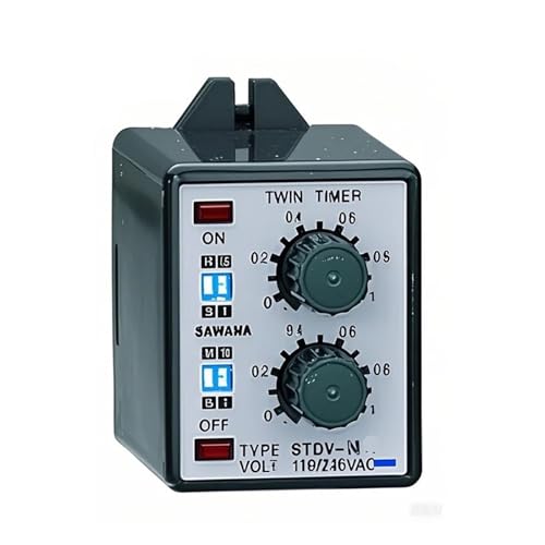 1PC ATDV-NE Twin Time Relay Multi Range Variable DC24V 1PC ATDV-NE Twin Time Relay Multi Range Variable DC24V von GBIDKKYZIE