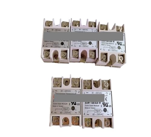 1PC SSR-80AA-H Solid State Relay Module AC80-250VAC to 90-480VAC 1PC SSR-80AA-H Solid State Relay Module AC80-250VAC to 90-480VAC von GBIDKKYZIE
