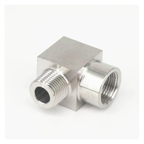 3/8" NPT Female To 1/4" NPT Male Elbow 90 Deg 304 Stainless Steel Pipe Fitting Adapter Connector von GBIDKKYZIE