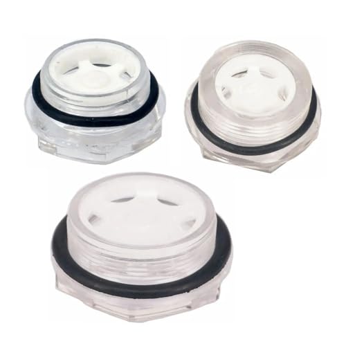 5PC 3/4" BSPP Male Hex Oil Level Viewer Sight Glass Window Air Compressor Gearbox von GBIDKKYZIE